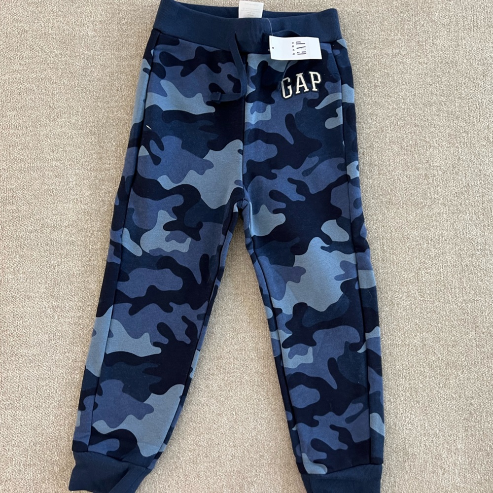 Gap Blue Camo Joggers